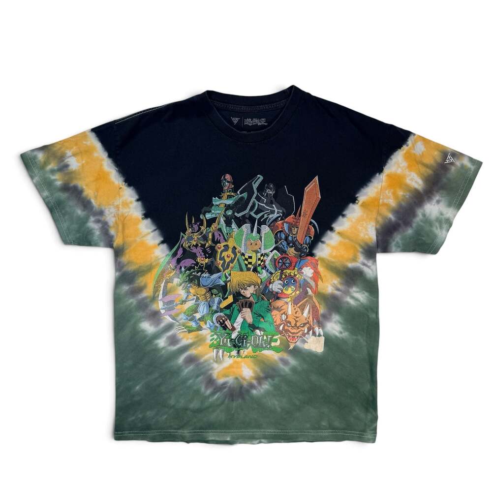 Hypland x Yu-Gi-Oh! Official Collaboration Joey Wheeler Medium Tie-Dye T-Shirt